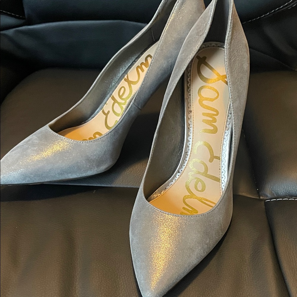 Sam Edelman Silver-Toned Heels